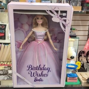 Barbie Pink and White Birthday Wishes Party Doll